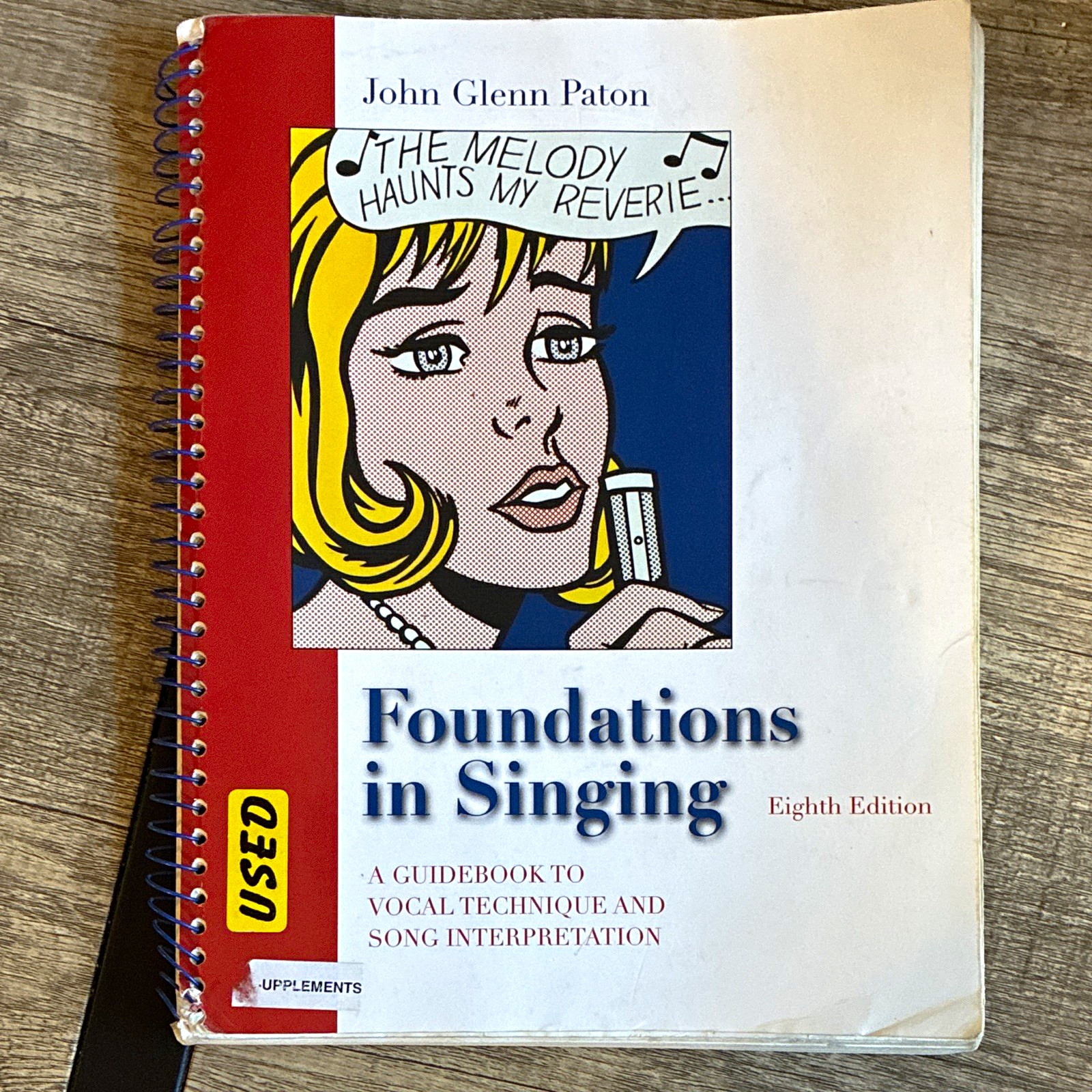 McGraw-Hill Foundations in Singing 8th Ed Spiral Textbook 2008 John G. Paton