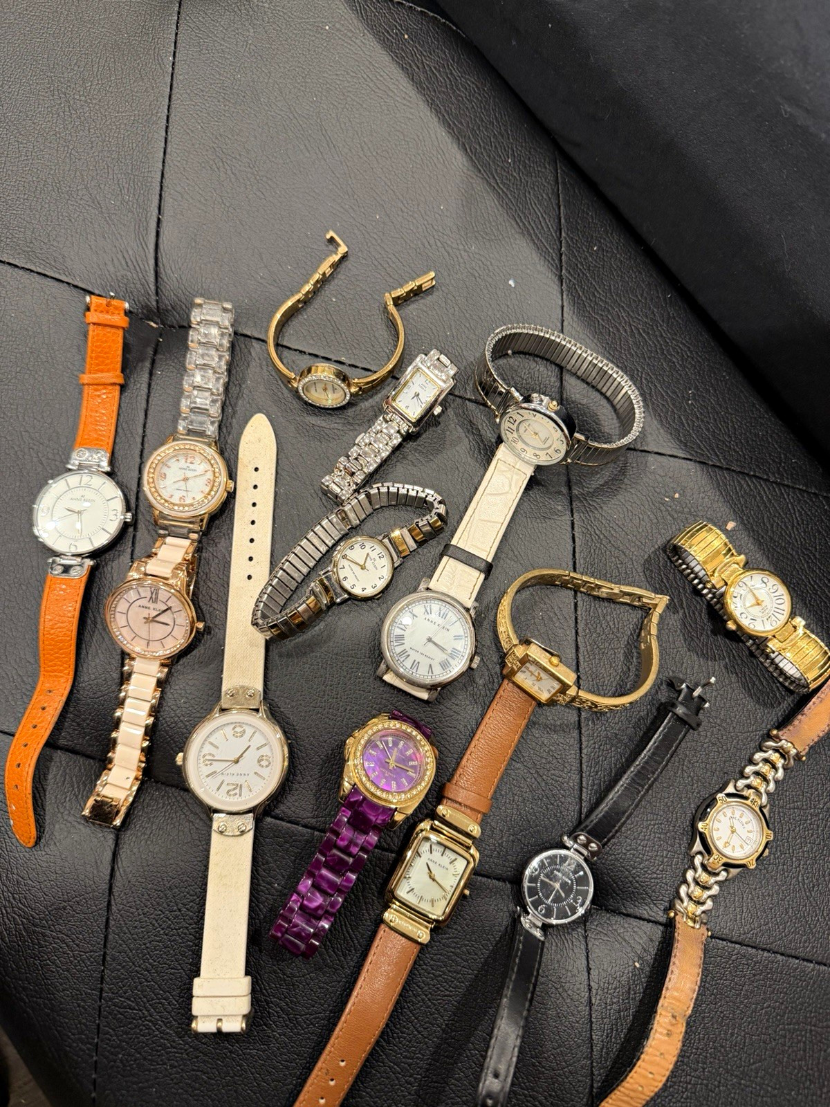 Anne Klein Women\'s Watch Lot - Multiple Wristwatches, Mixed Assorted Styles Anne Klein Women\'s Watch Lot - Multiple Wristwatches, Mixed Assorted Styles