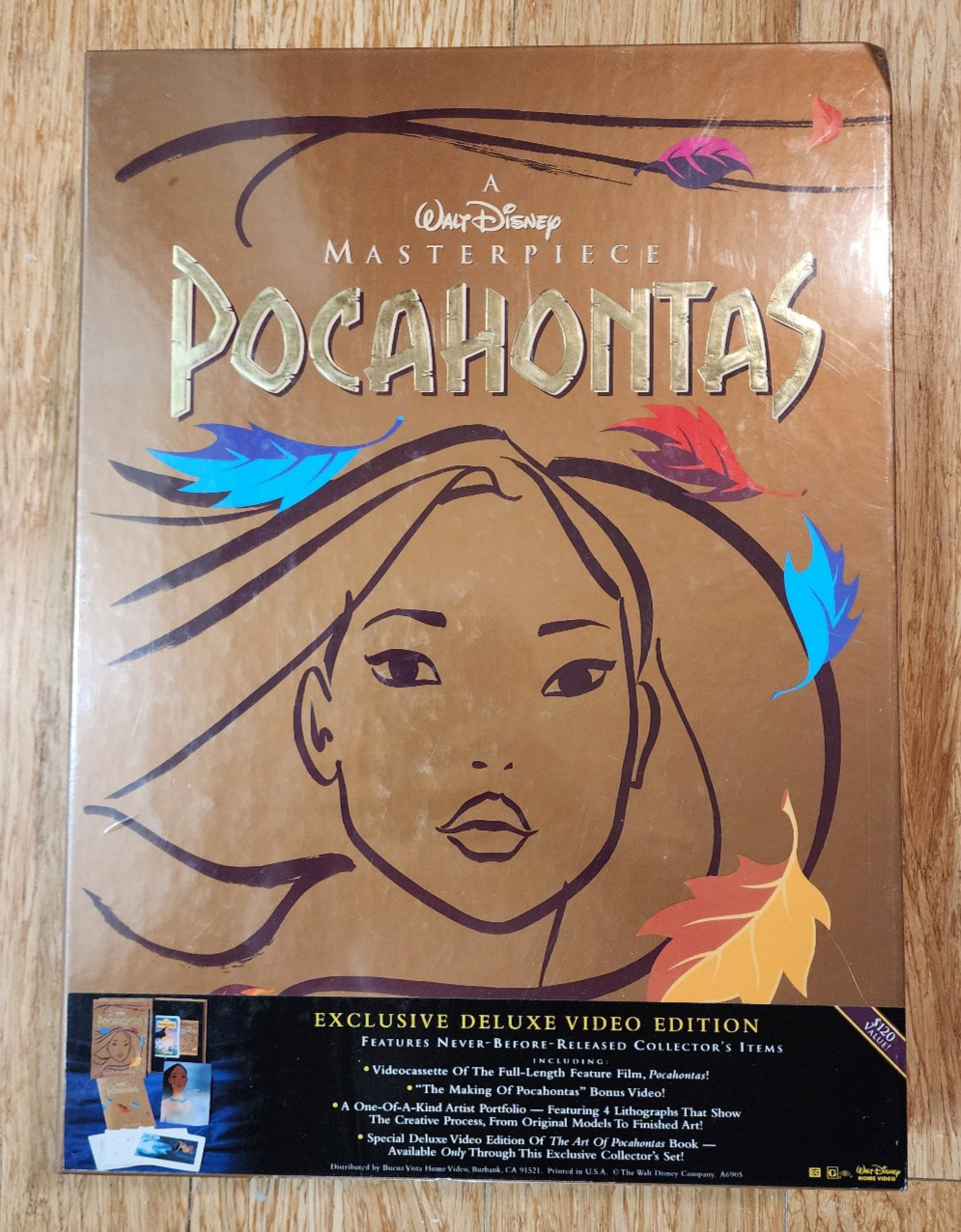 Disney Masterpiece Pocahontas VHS Deluxe Video Edition Box Set SEALED, MINT Disney Masterpiece Pocahontas VHS Deluxe Video Edition Box Set SEALED, MINT