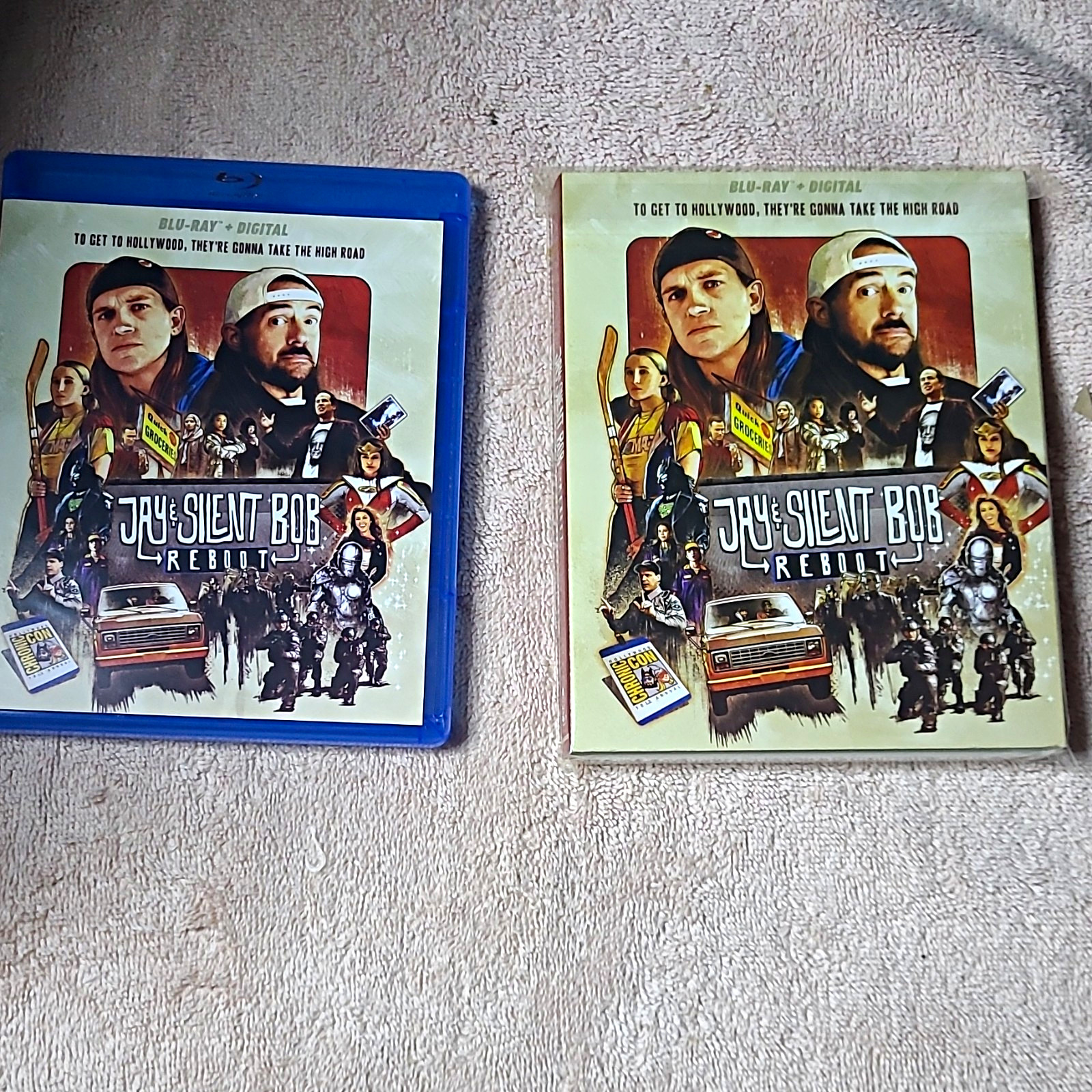 Jay and Silent Bob Reboot Blu-ray, Kevin Smith, Jason Mewes Jay and Silent Bob Reboot Blu-ray, Kevin Smith, Jason Mewes