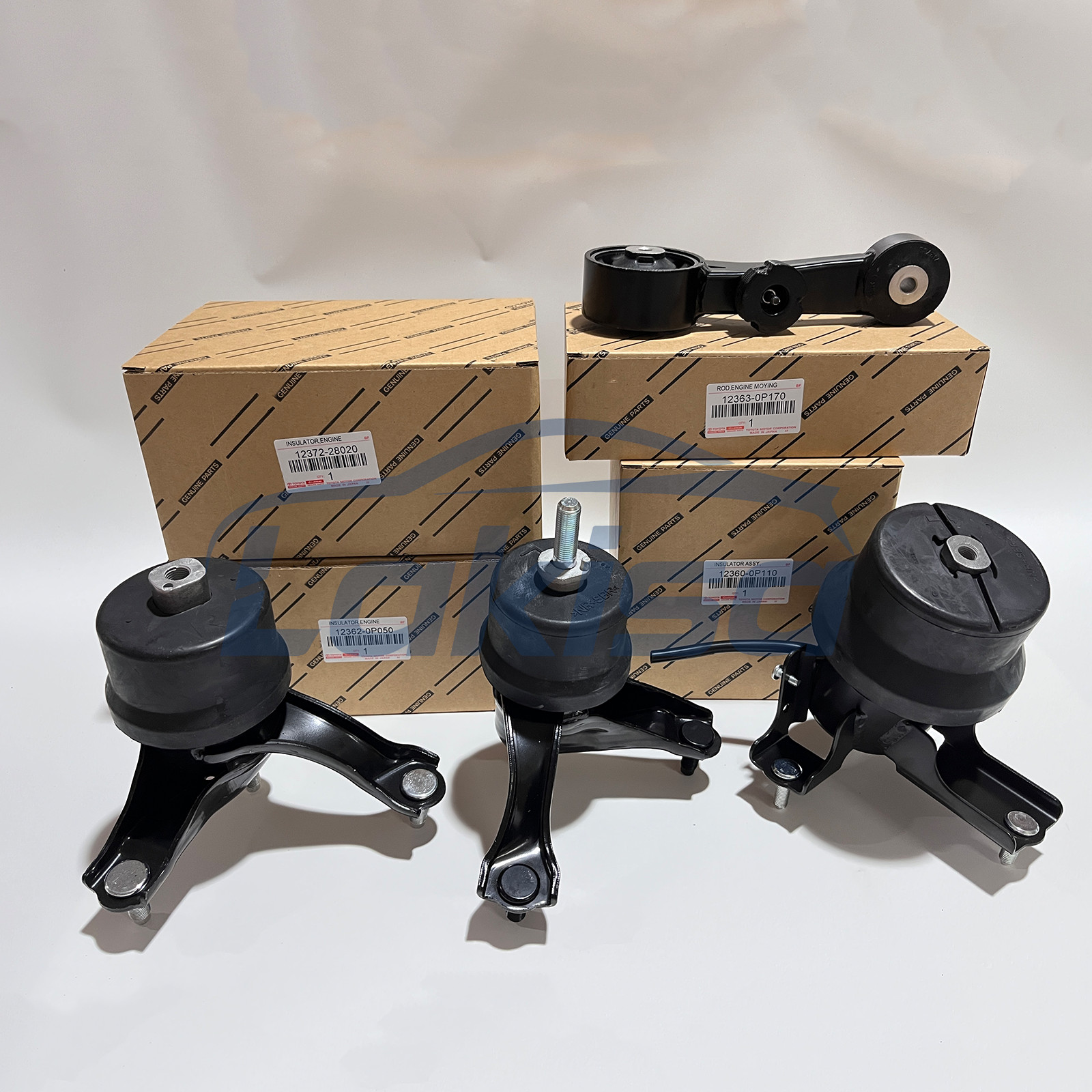 Motor Mount & Trans Mount Set for 2015-2019 Toyota Sienna 3.5L Auto 2WD