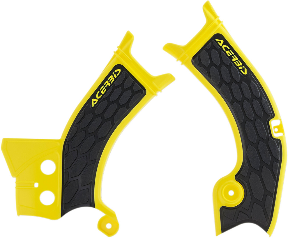 Acerbis X-Grip Frame Guards Pair Suzuki RMZ250/RMZ450 Black