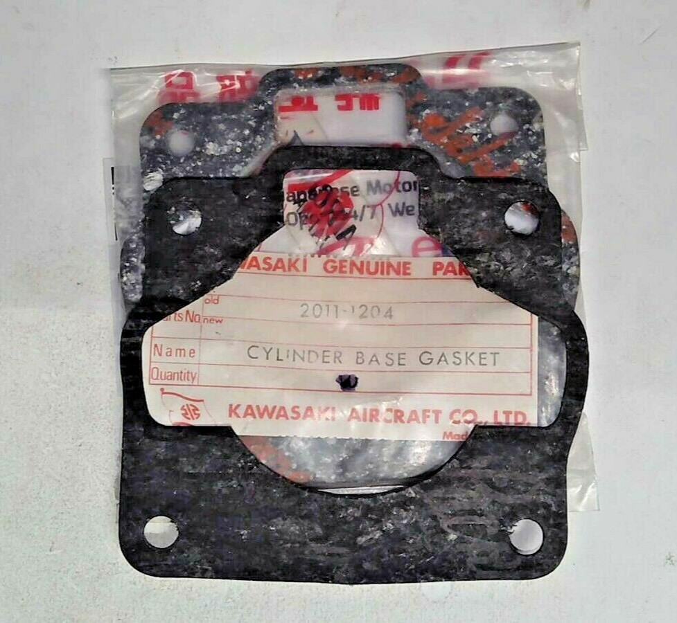 1 NOS 1965 1966 1967 Kawasaki J1 J1TR J1TRL J1TR 85 Base Gasket OEM 11009-005 1 NOS 1965 1966 1967 Kawasaki J1 J1TR J1TRL J1TR 85 Base Gasket OEM 11009-005