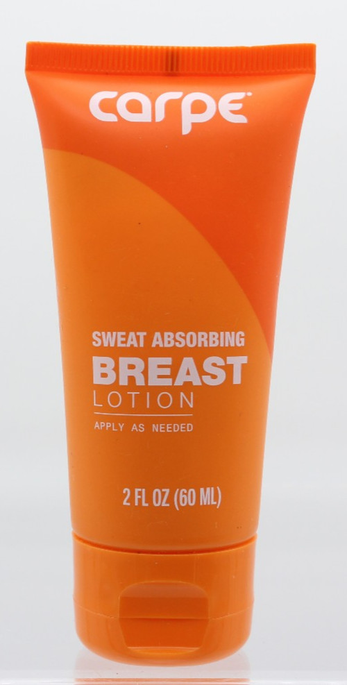 Carpe Womens Sweat Absorbing Breast Lotion + Reduces Irritation, CHOOSE SIZE Carpe Womens Sweat Absorbing Breast Lotion + Reduces Irritation, CHOOSE SIZE