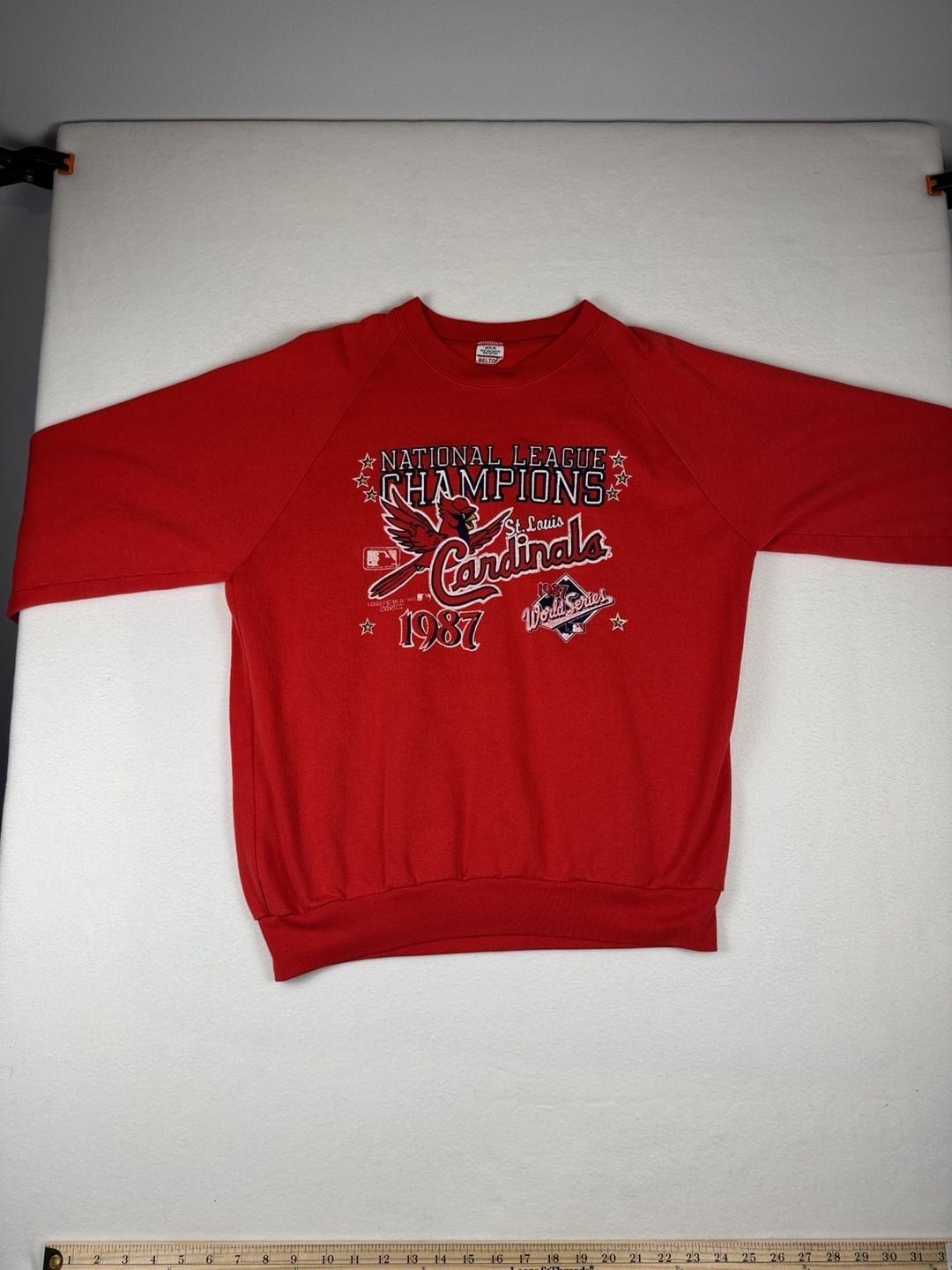 St Louis Cardinals Sweater (vTG) - 1987 NL Champions by Logo 7 ..., St Louis Cardinals Sweater (vTG) - 1987 NL Champions by Logo 7 ...,
