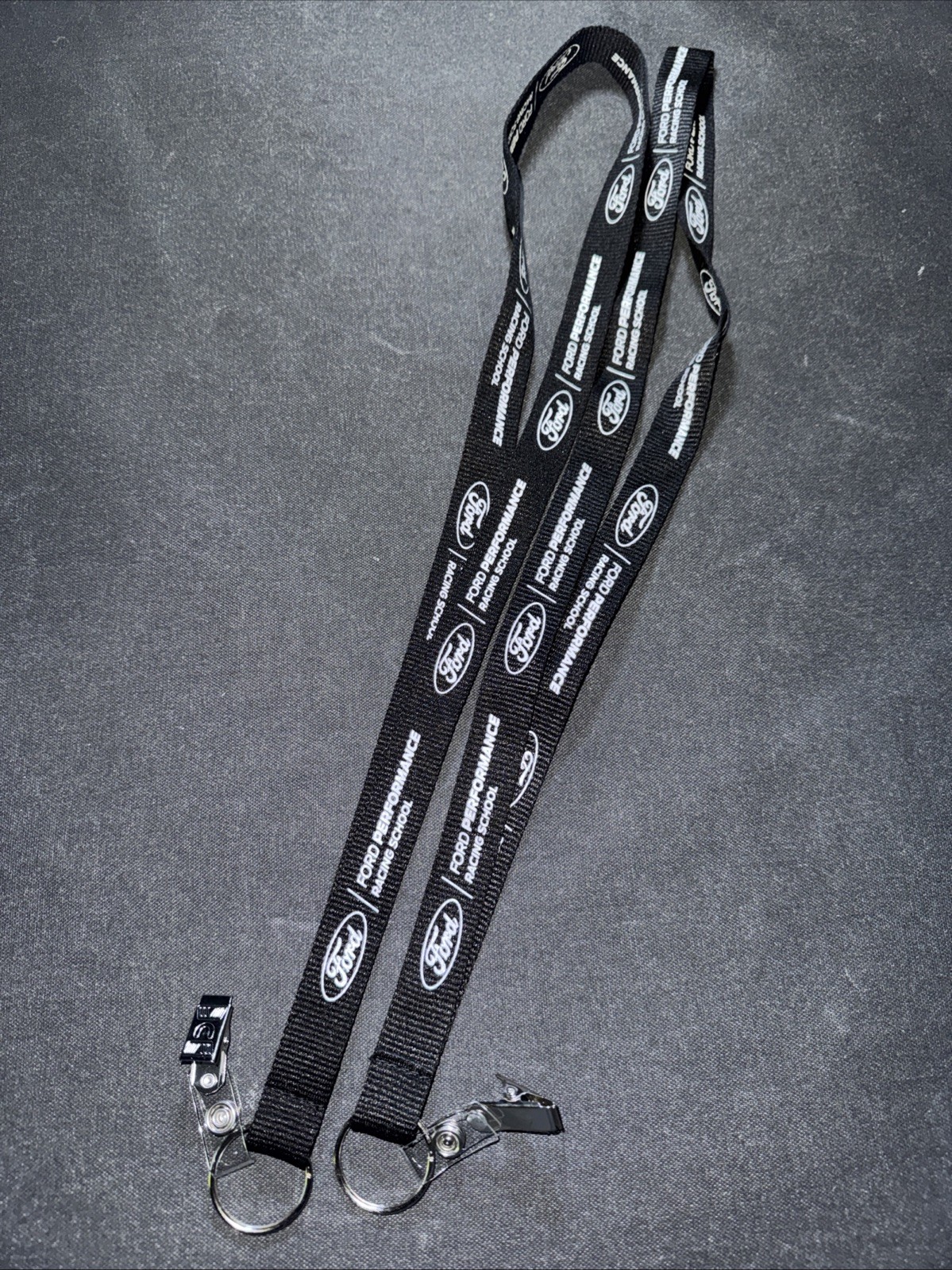 Official Ford Performance Racing School Keychain Lanyards 2 Pack Official Ford Performance Racing School Keychain Lanyards 2 Pack