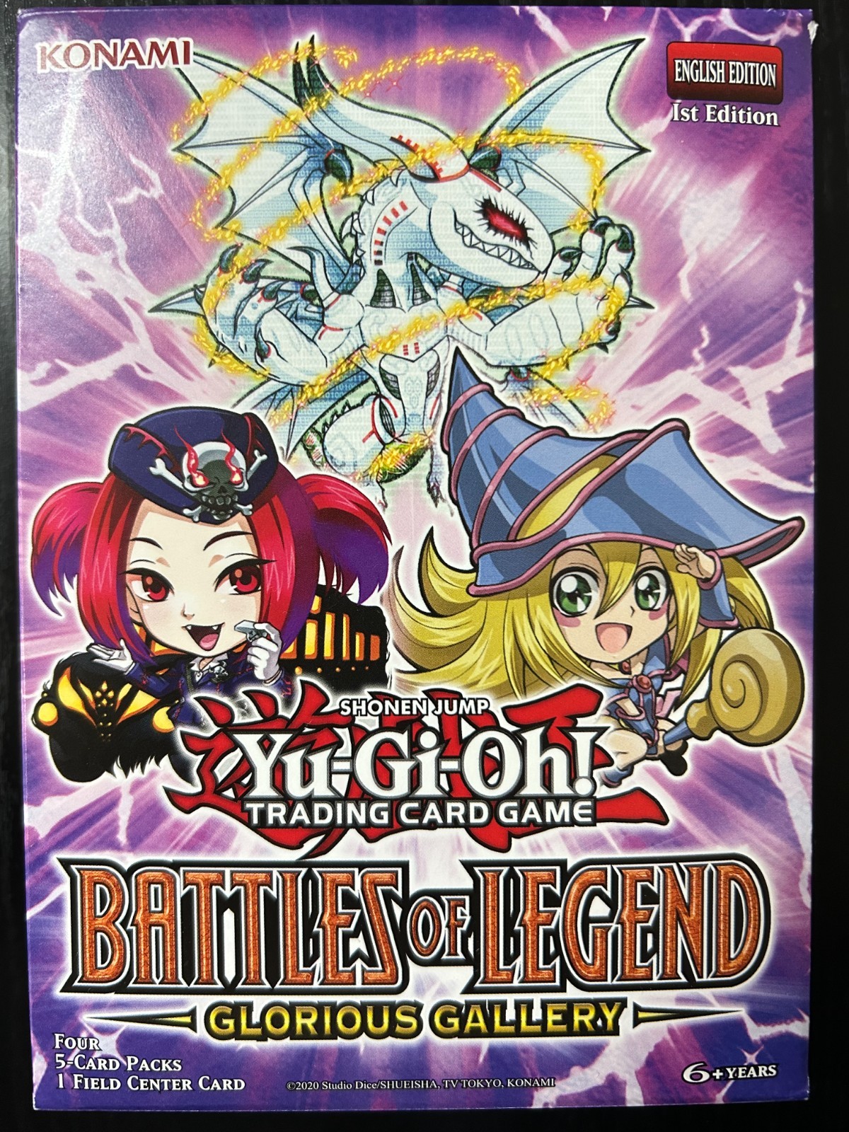Yu-Gi-Oh Battles of Legend Glorious Gallery 1st Edition Box Factory Sealed 🚚✅