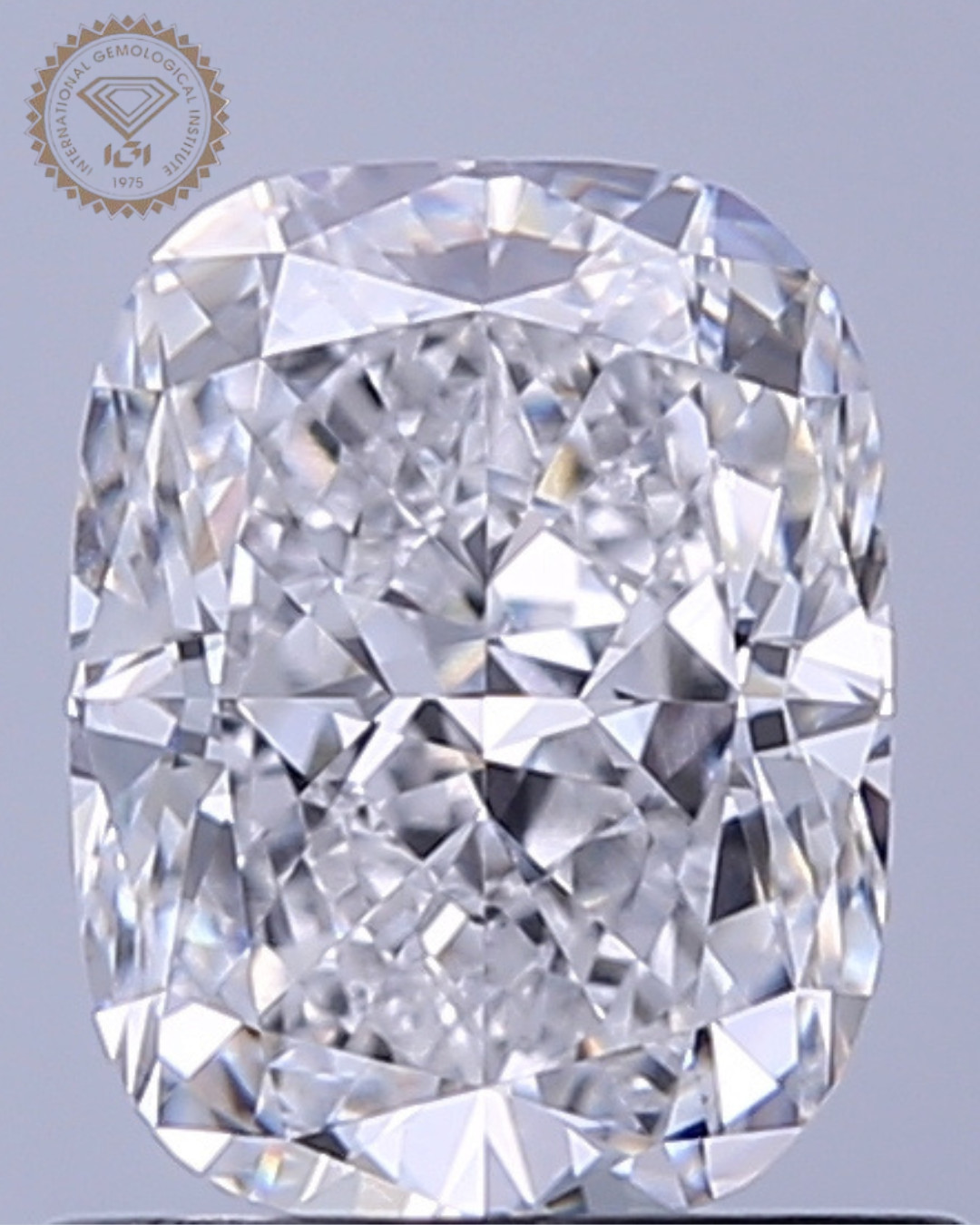 2.21 CT Cushion E VVS2 Excellent IGI Certified Loose Lab Grown Diamond