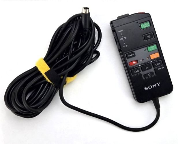 Sony RM-84 Wired Remote Commander Video 8 Camcorder Control Sony RM-84 Wired Remote Commander Video 8 Camcorder Control