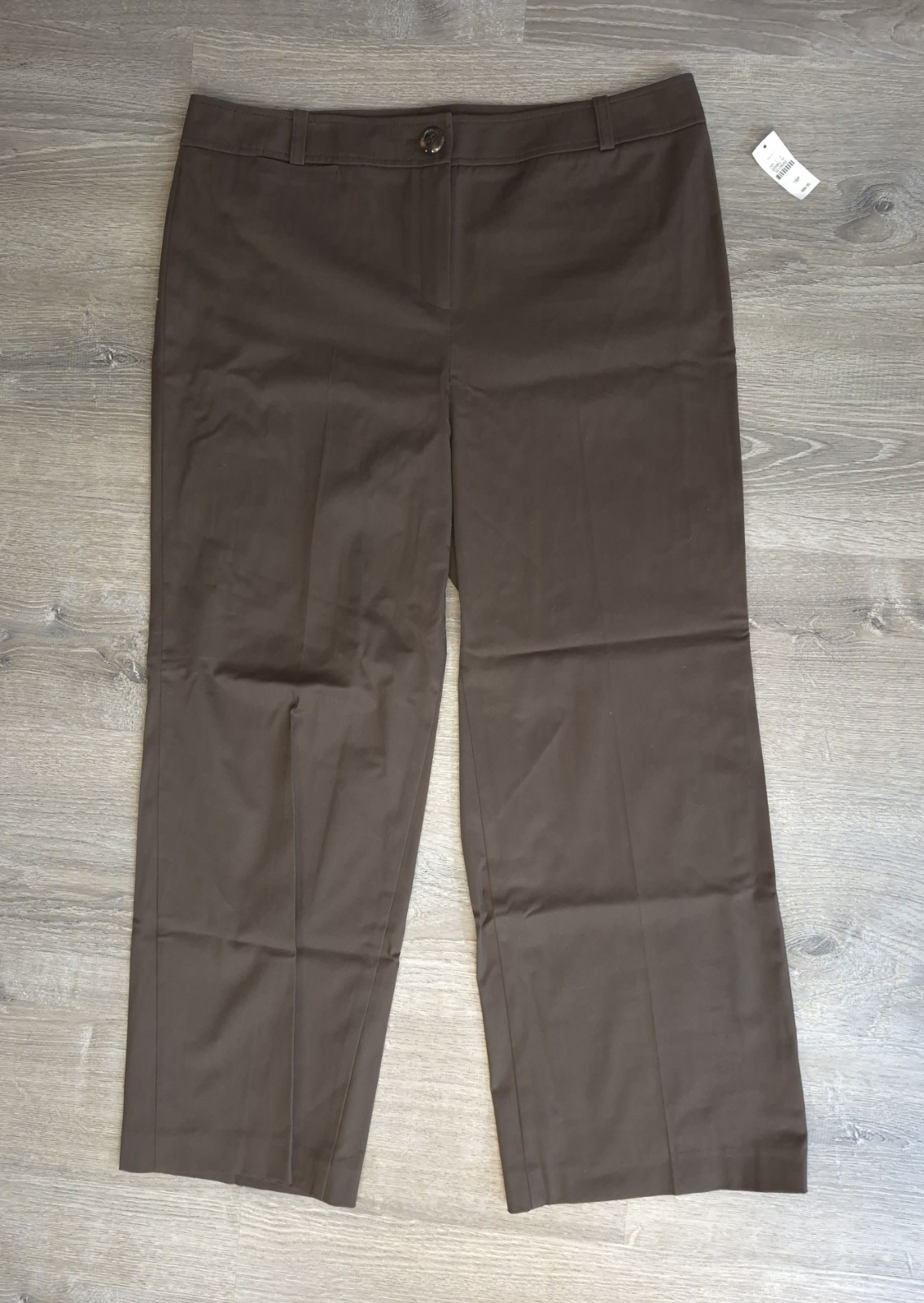 Talbots Brown Straight Leg Dress Pants Stretch 16P NWT Talbots Brown Straight Leg Dress Pants Stretch 16P NWT