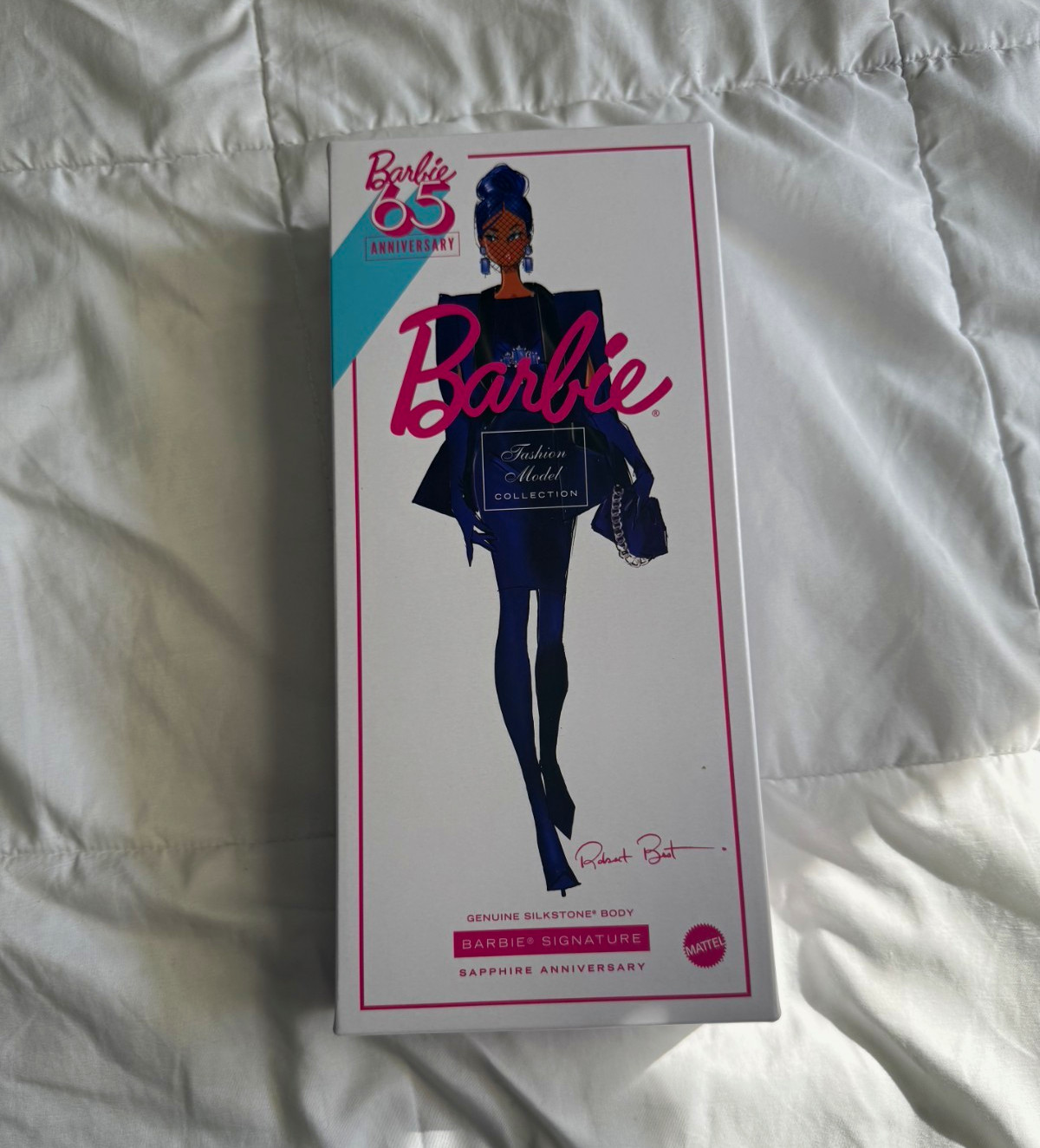 Barbie Fashion Model Collection Sapphire Anniversary Silkstone Doll 65th