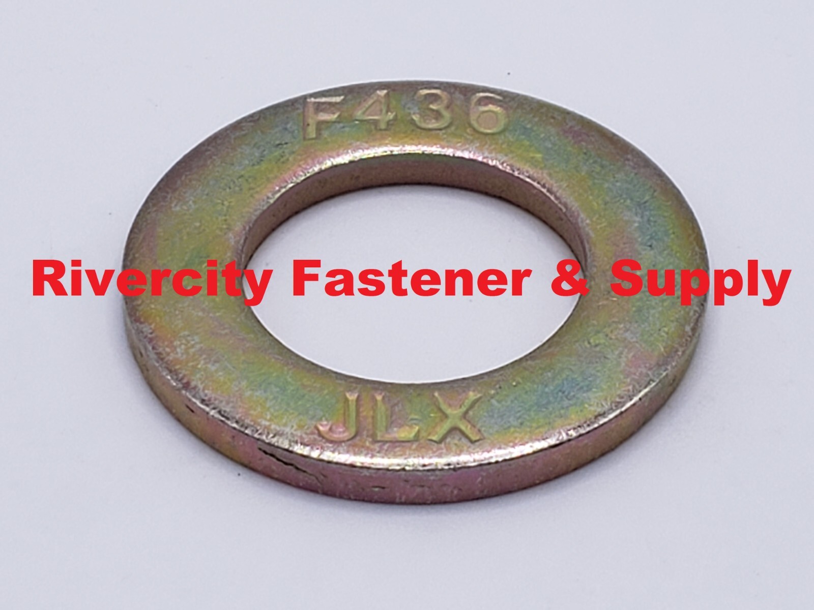 1-1/8 SAE F436 Grade 8 Flat Washers 1-1/4 ID x 2-3/16 OD Steel Washer 1-1/8