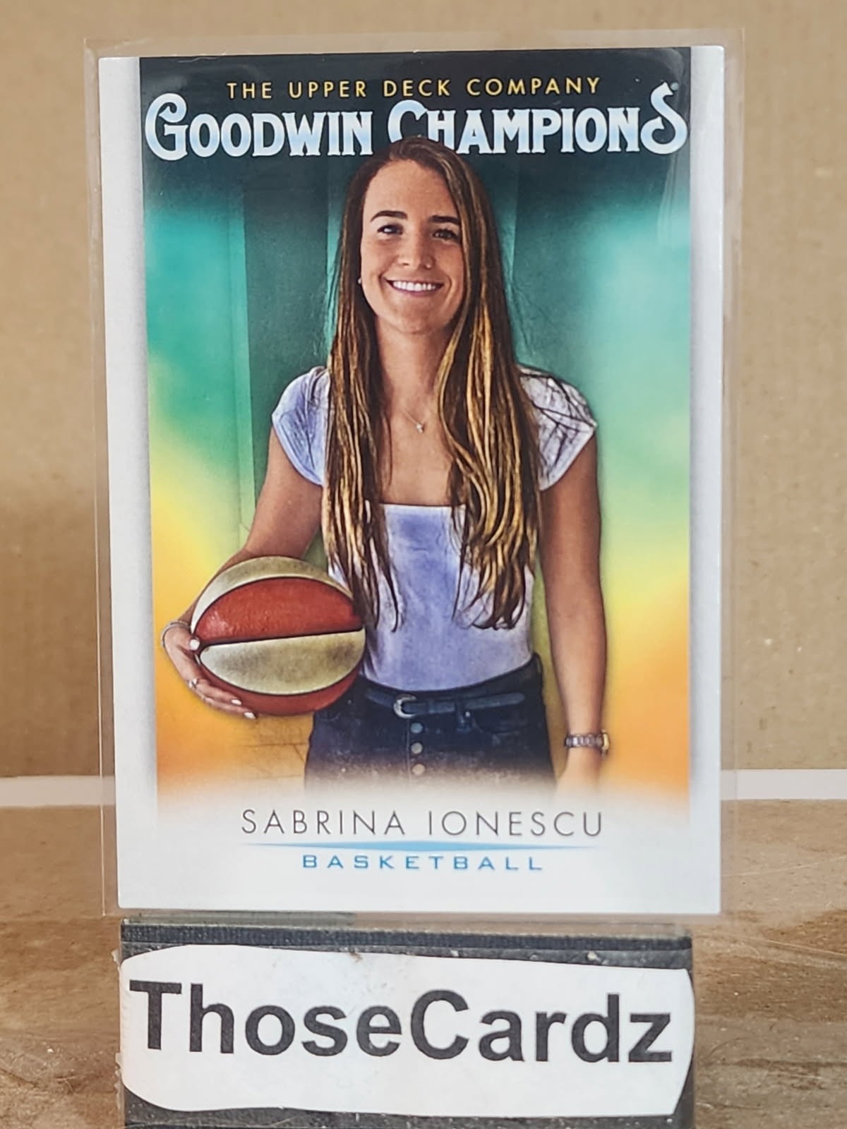 2021 Upper Deck Goodwin Champions #42 Sabrina Ionescu 2021 Upper Deck Goodwin Champions #42 Sabrina Ionescu