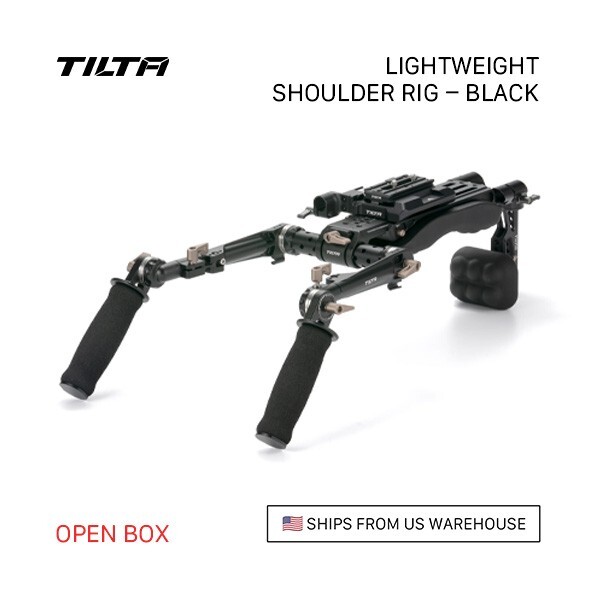 Tilta Lightweight Shoulder Rig – Black (Open Box)