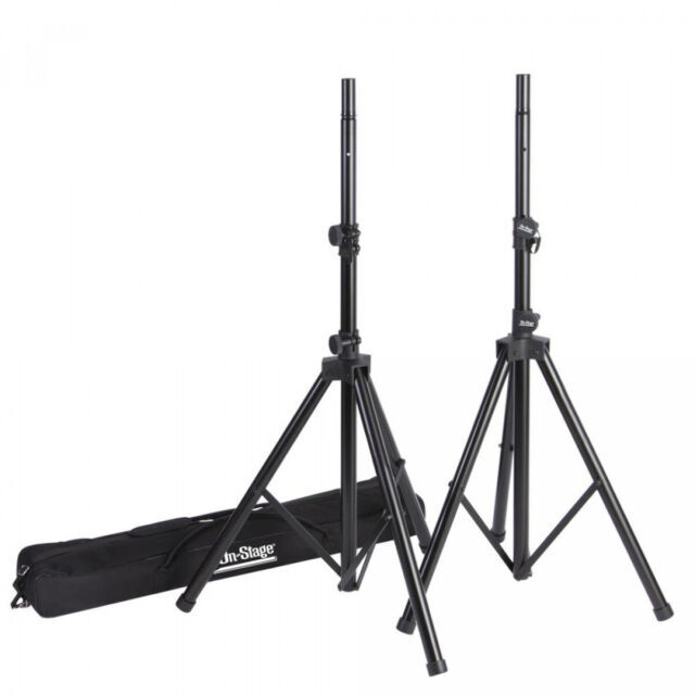 (2) On-Stage Stands SSP7950 All-Aluminum Speaker Stand Pack with Bag (2) On-Stage Stands SSP7950 All-Aluminum Speaker Stand Pack with Bag