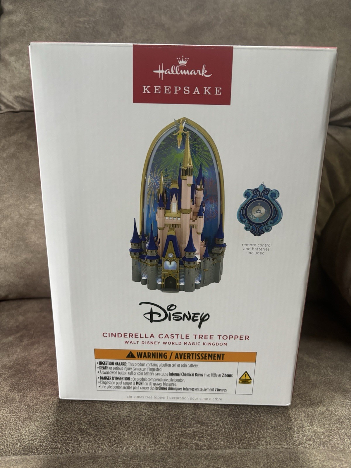 2026 Hallmark Keepsake Walt Disney World Cinderella Castle Tree Topper 2026 Hallmark Keepsake Walt Disney World Cinderella Castle Tree Topper