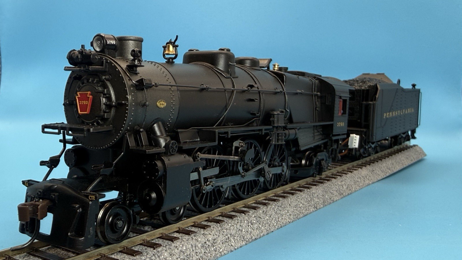 Bachmann Spectrum 84013 HO PRR K4 4-6-2 Pacific #3750 DCC Ready New