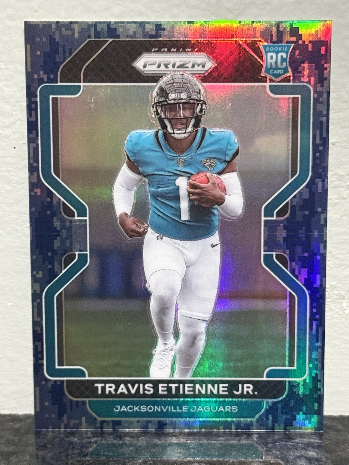 Travis Etienne Jr. 2021 Panini Prizm #344 Rookie RC Navy Camo /25 Travis Etienne Jr. 2021 Panini Prizm #344 Rookie RC Navy Camo /25