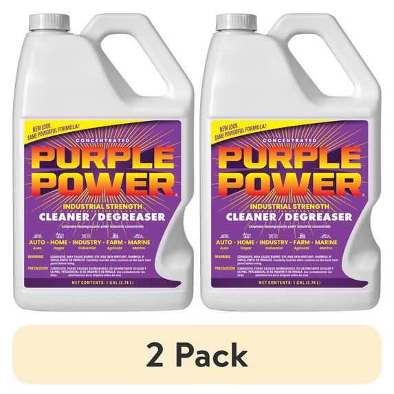 Purple Power Degreaser 1 Gallon Heavy Duty Cleaner 2 Pack Purple Power Degreaser 1 Gallon Heavy Duty Cleaner 2 Pack
