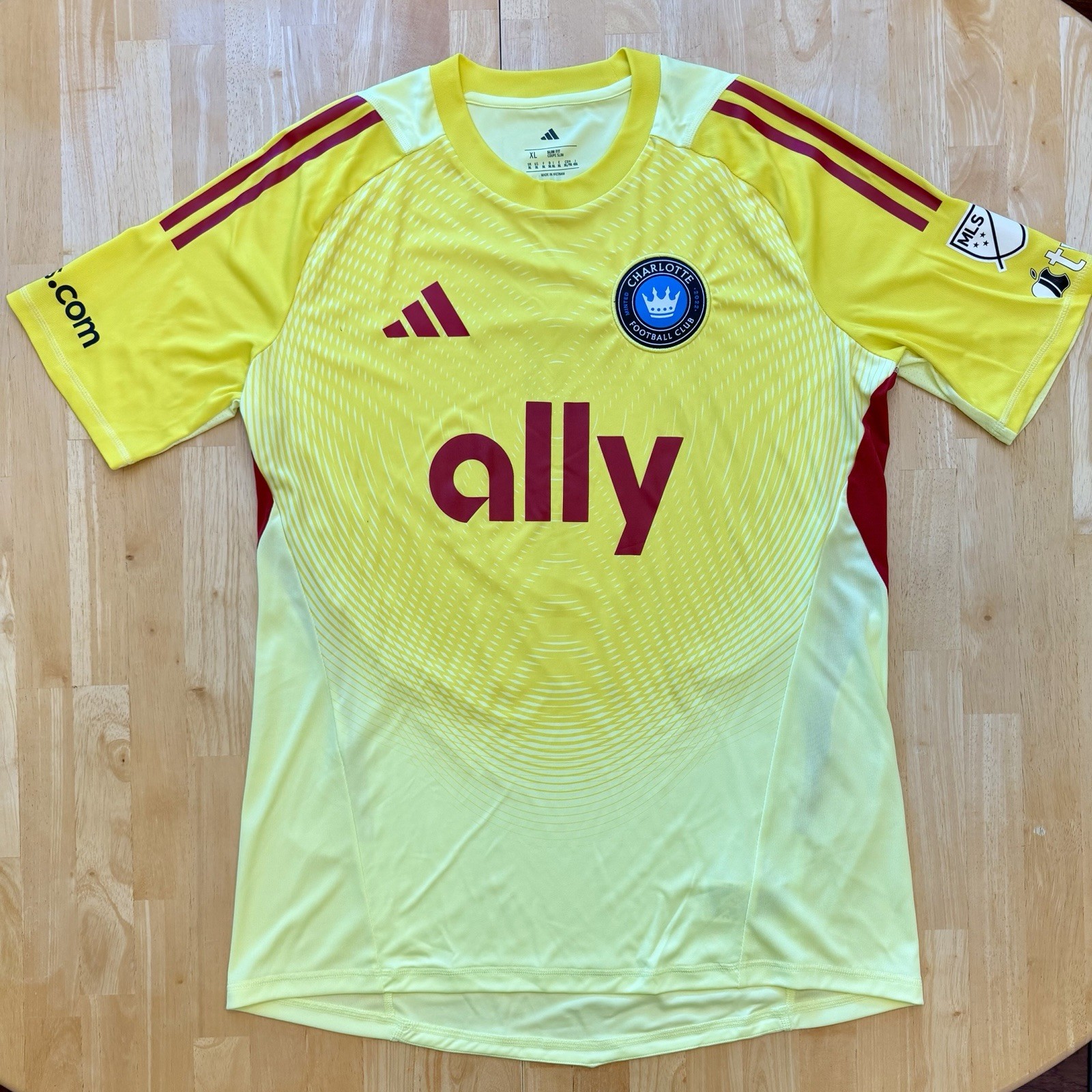Kristijan Kahlina Charlotte FC Match Worn Match Worn Autographed Jersey 2025 MLS Kristijan Kahlina Charlotte FC Match Worn Match Worn Autographed Jersey 2025 MLS