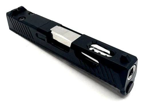 HTA Glock 43 43x 48 Complete Reaper Slide Micro RMSC Optic Cut Stainless Barrel HTA Glock 43 43x 48 Complete Reaper Slide Micro RMSC Optic Cut Stainless Barrel