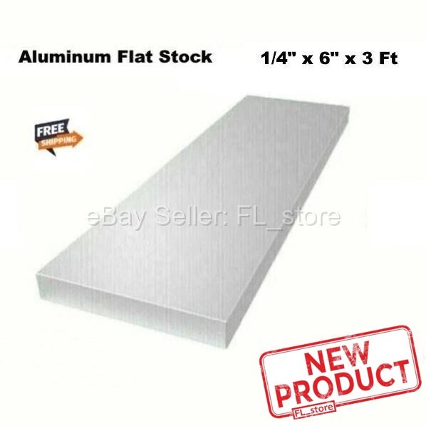 Aluminum Flat Stock  1/4