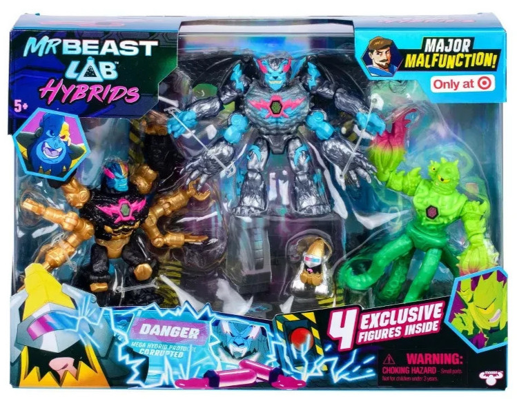 NEW Mr. Beast Lab Hybrids Hybrids MAJOR MALFUNCTION 4 PACK Panthar Ape Sprout