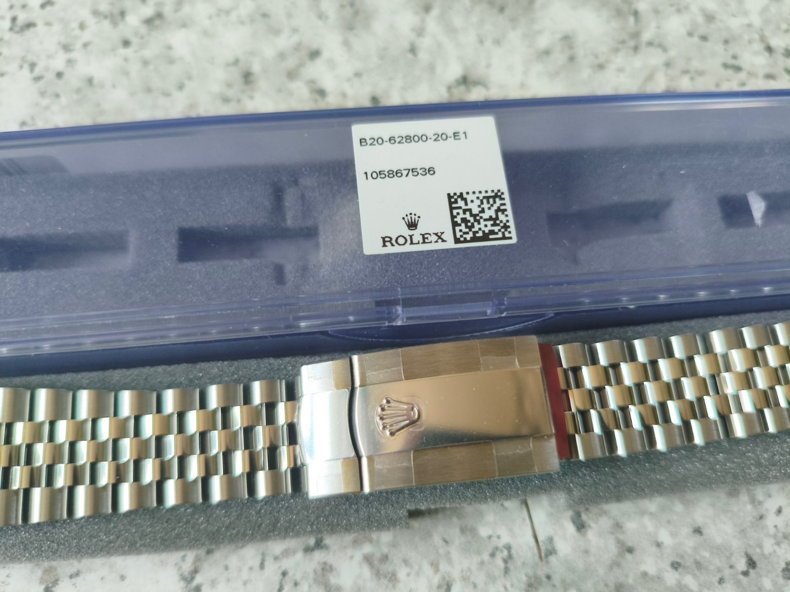 New GENUINE Rolex Jubilee Bracelet for Datejust 36mm 126200 & 126234 Ref. 62800.
