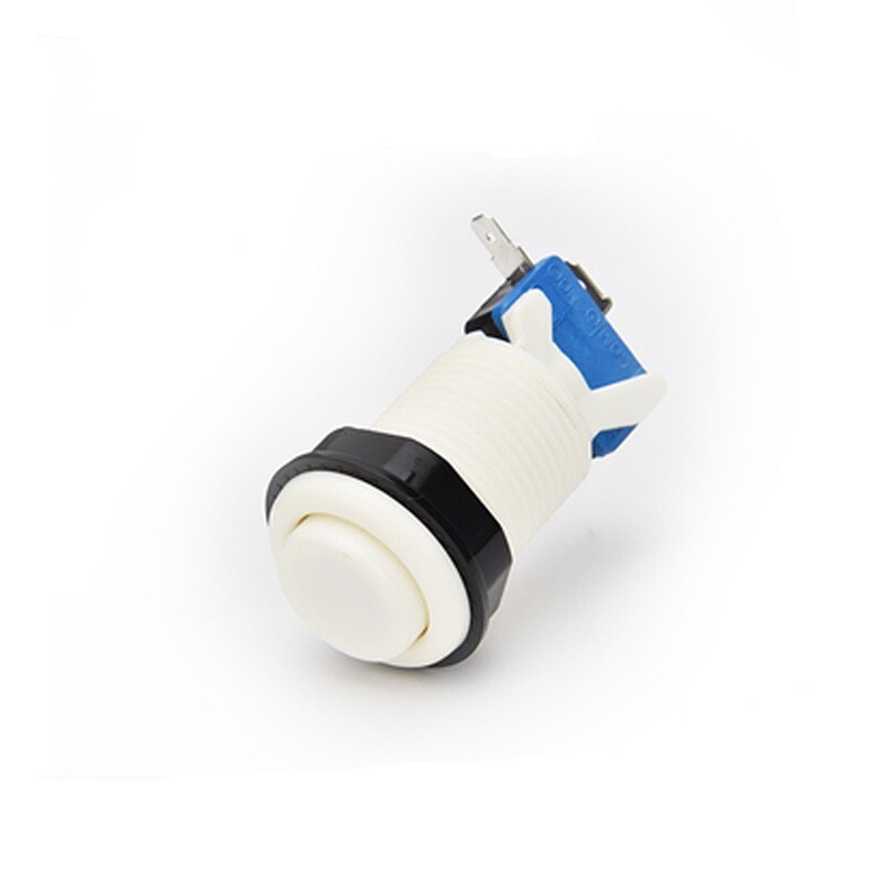 6PCS x Arcade Game HAPP Style Push Buttons with Microswitch For JAMMA MAME MIX