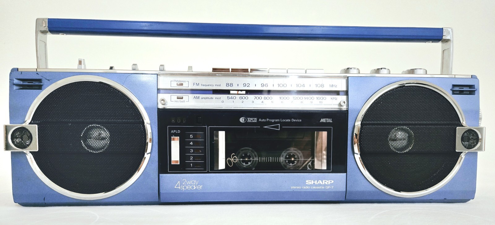 Vintage SHARP GF-7B AM/FM/Cassette Recorder , Japan Vintage SHARP GF-7B AM/FM/Cassette Recorder , Japan