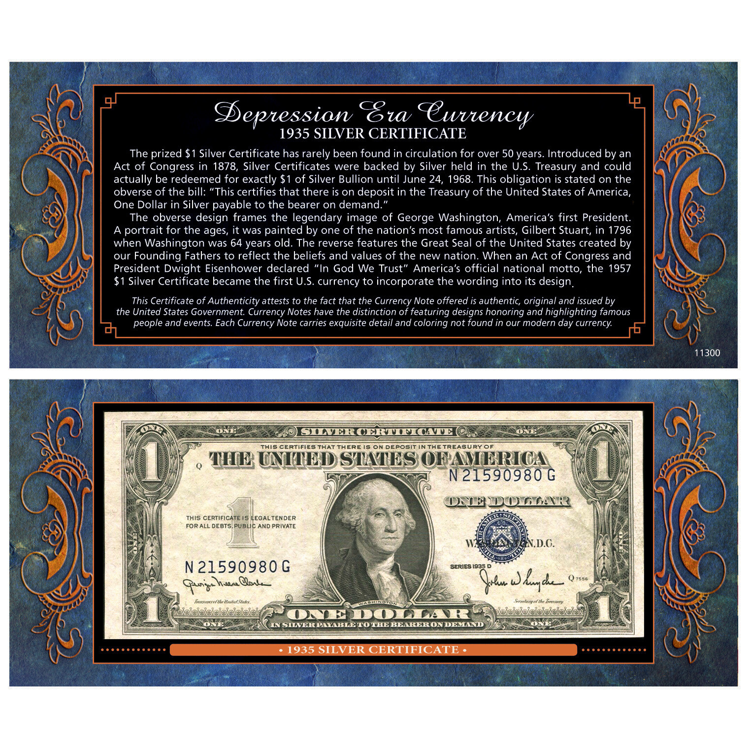 NEW American Coin Treasures Depression Era Currency 11300 NEW American Coin Treasures Depression Era Currency 11300
