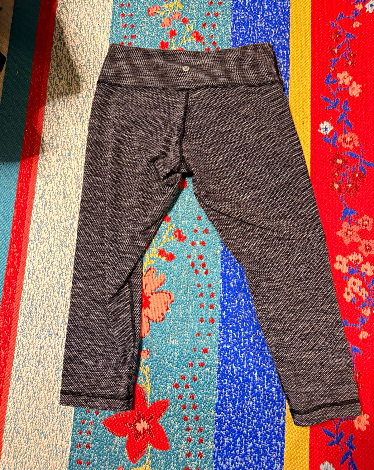 lululemon athletica Wunder Under High Rise Ankle Yoga Leggings Gray 6