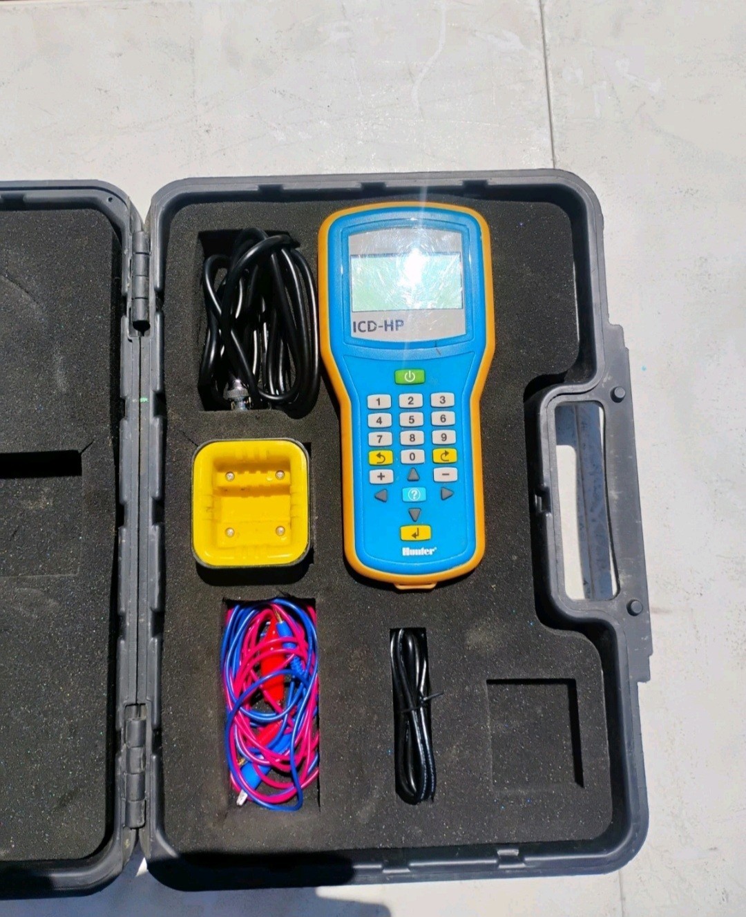 Hunter ICD-HP Handheld Decoder Programmer Remote with Accessories for ICD Hunter ICD-HP Handheld Decoder Programmer Remote with Accessories for ICD