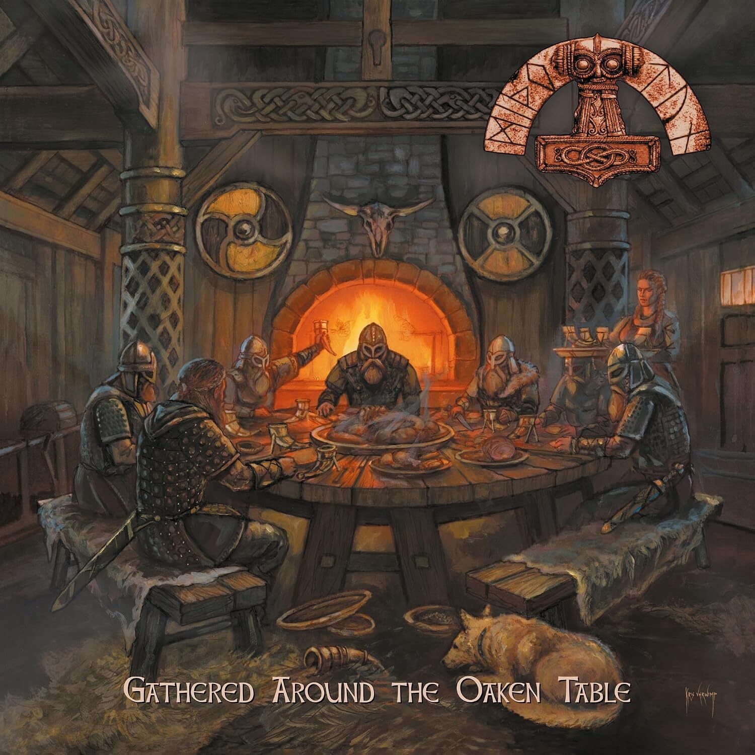 Mithotyn Gathered Around the Oaken Table (Re-issue) (CD) Album Digipak