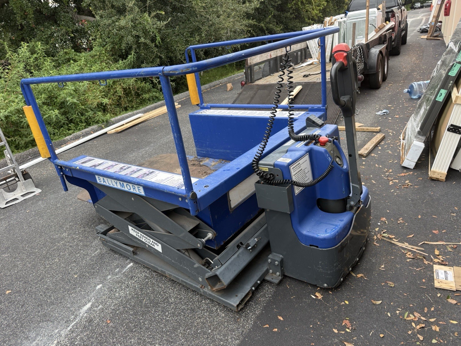 Home Ballymore Portable Loading Dock - 1,500 Lb Load Capacity, 55 In Lifting Hei Home Ballymore Portable Loading Dock - 1,500 Lb Load Capacity, 55 In Lifting Hei
