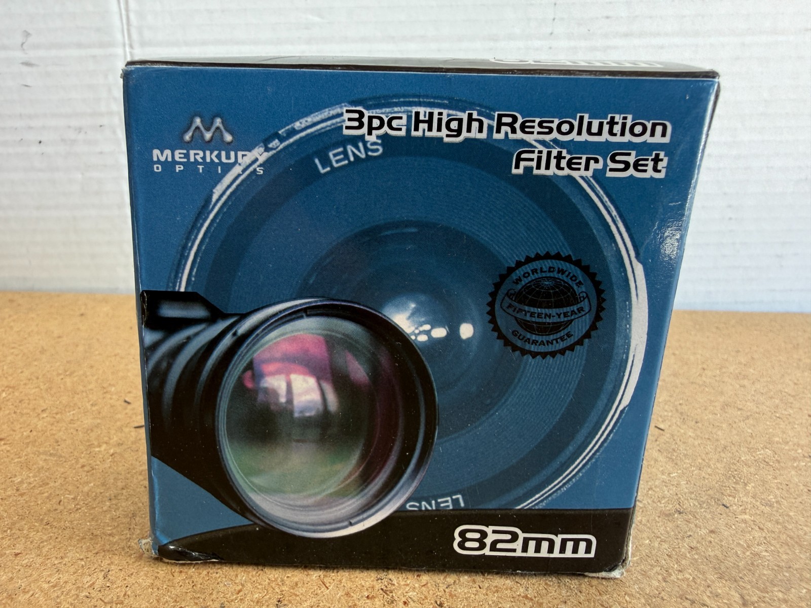 NEW Merkury Optics 3pc High Resolution Filter Set 82mm