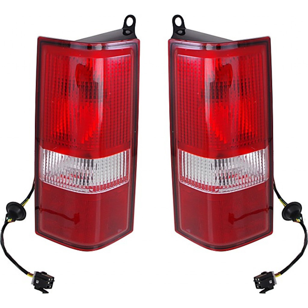 For 2003-2016 GMC Savana 2500 Tail Light Driver and Passenger Side Pair DOT