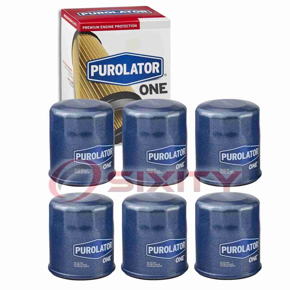 6 pc PurolatorONE PL14612 Engine Oil Filters for Oil Change Lubricant xt 6 pc PurolatorONE PL14612 Engine Oil Filters for Oil Change Lubricant xt