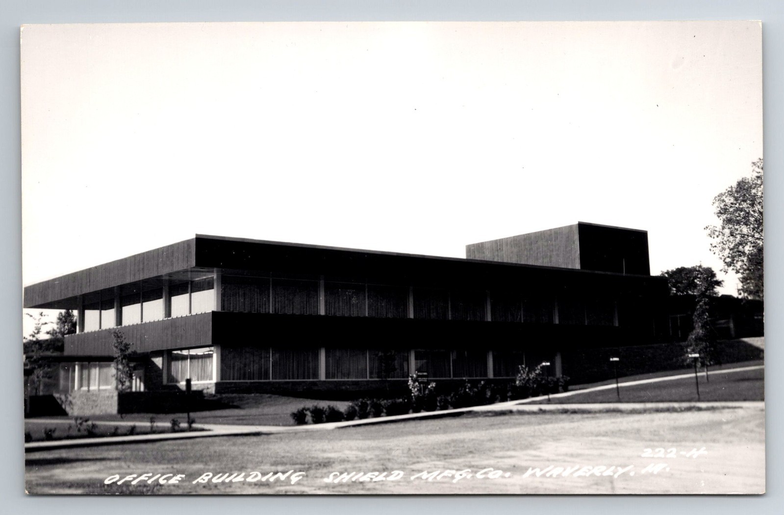 IA, Waverly, Shield Mfg Co, Office Building, Real Photo, RPPC, Vintage Postcard IA, Waverly, Shield Mfg Co, Office Building, Real Photo, RPPC, Vintage Postcard