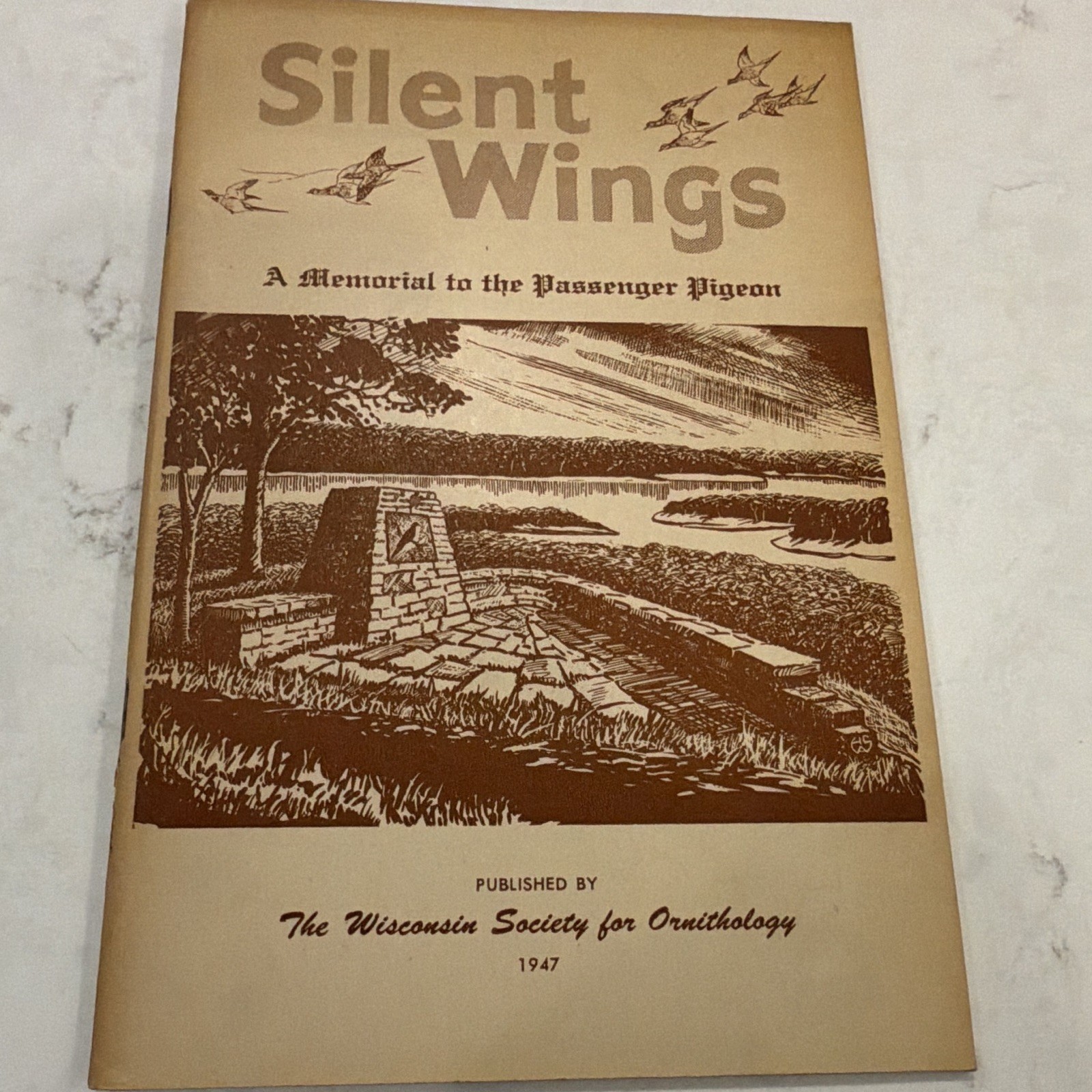 Vintage 1947 SILENT WINGS Passenger Pigeon 1st Print Aldo Leopold Essay Rare