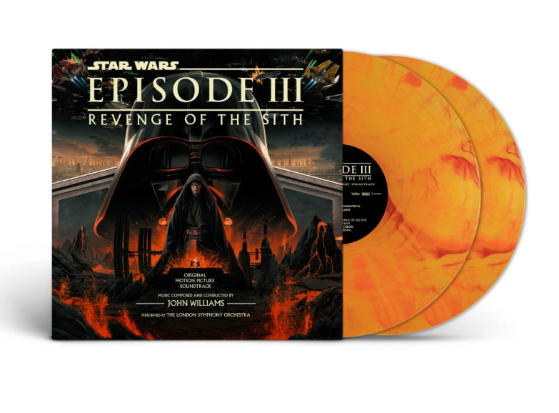 Star Wars Episode III Revenge of the Sith Lava Colored Vinyl LE /3000 Star Wars Episode III Revenge of the Sith Lava Colored Vinyl LE /3000