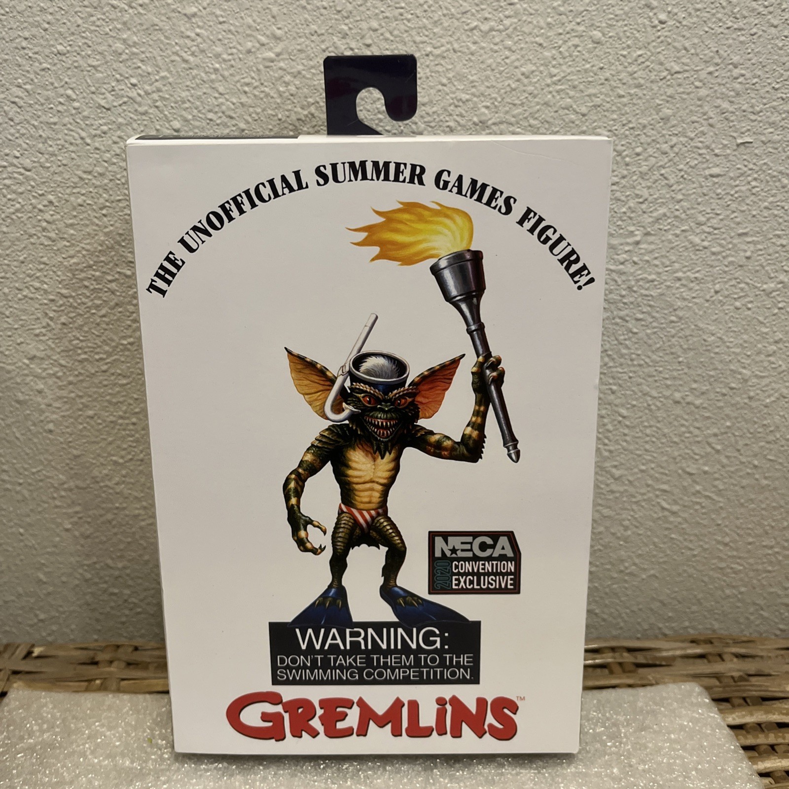 NECA Gremlins Stripe 2020 SDCC Convention Unofficial Summer Games Action Figure NECA Gremlins Stripe 2020 SDCC Convention Unofficial Summer Games Action Figure