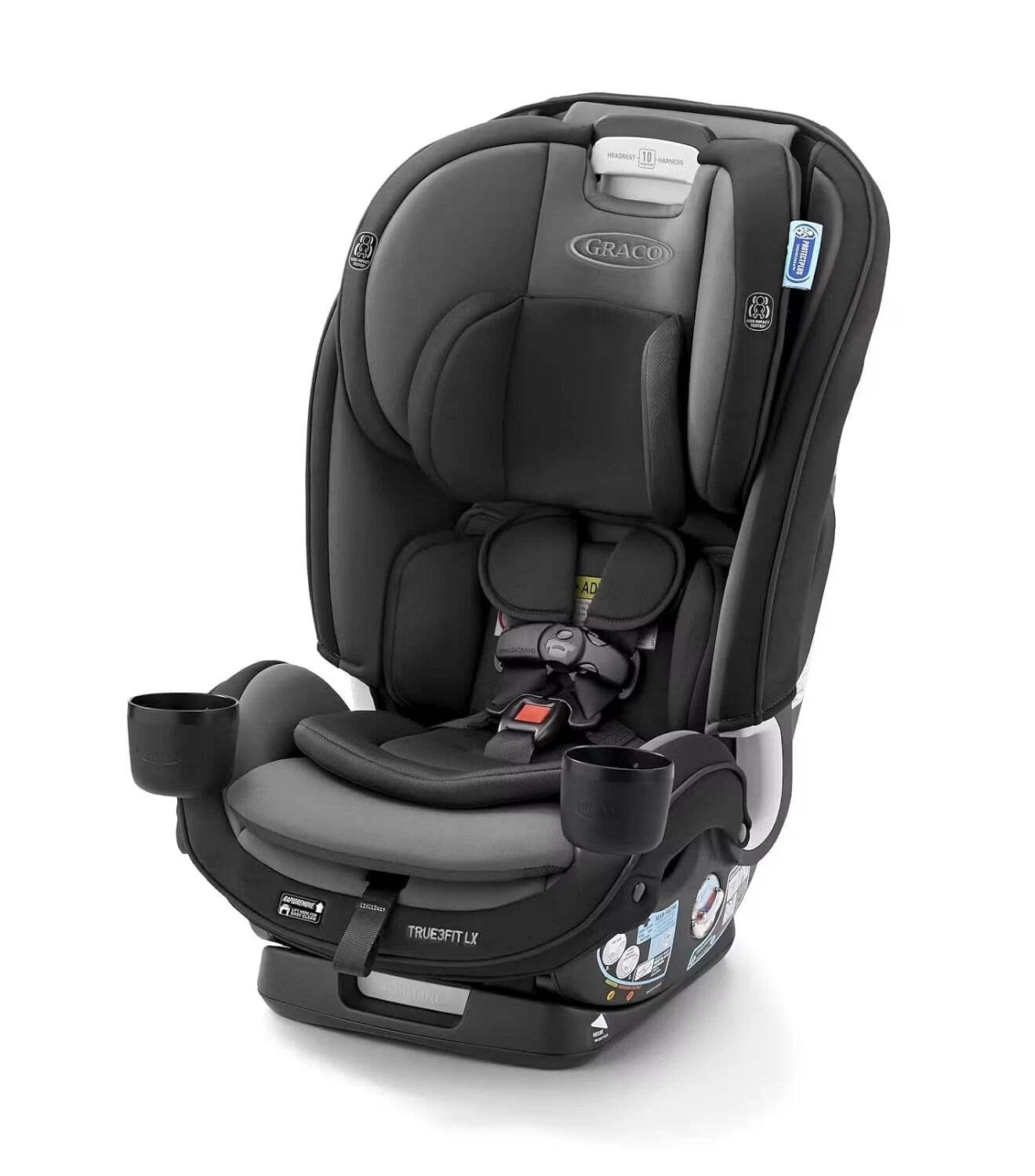 Graco SlimFit3 LX 3 in 1 Tru3Fit Car Seat , Gotham (Damaged Box)