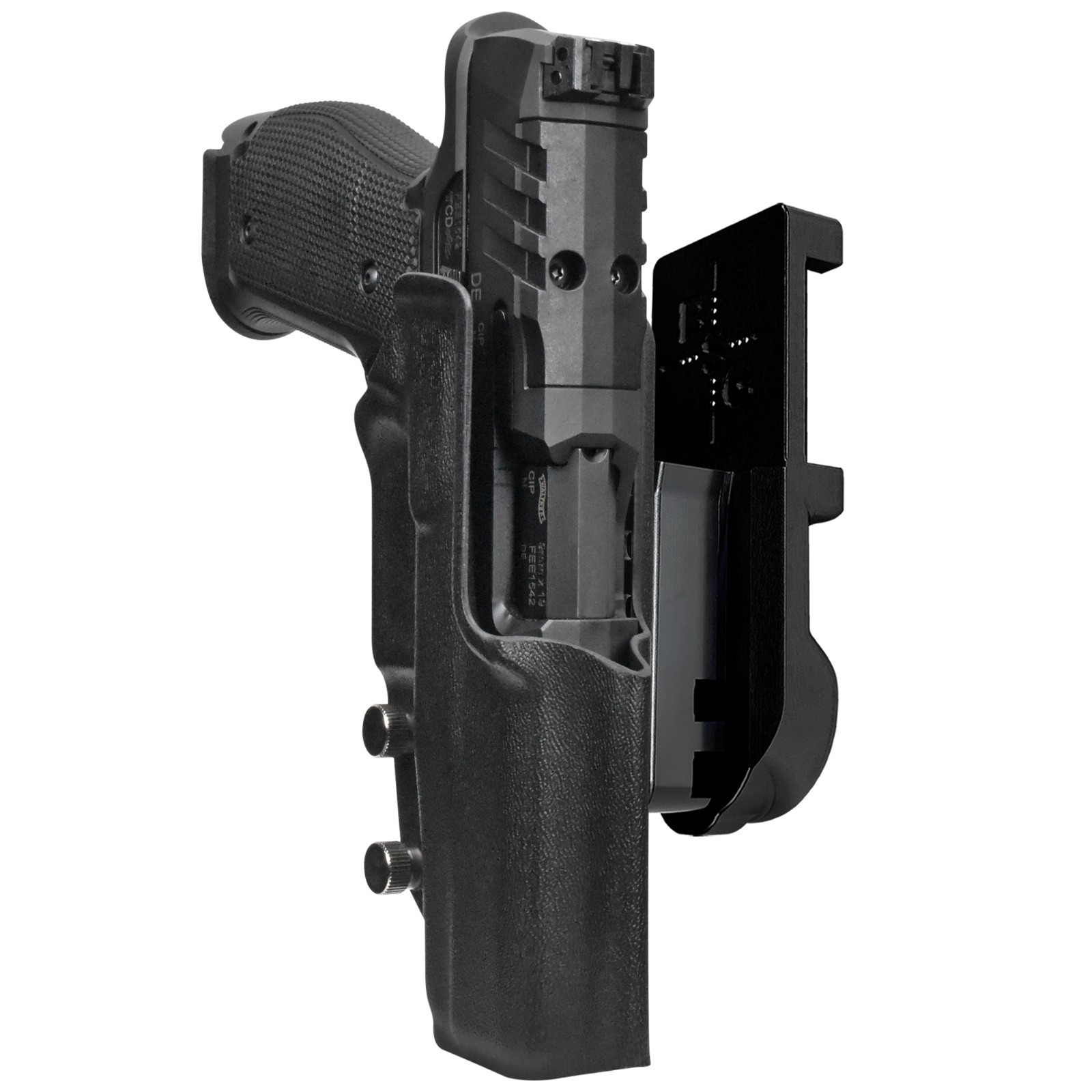 IPSC / USPSA Quick Mount Holster fits Walther PDP 4.5\'\' Steel Frame