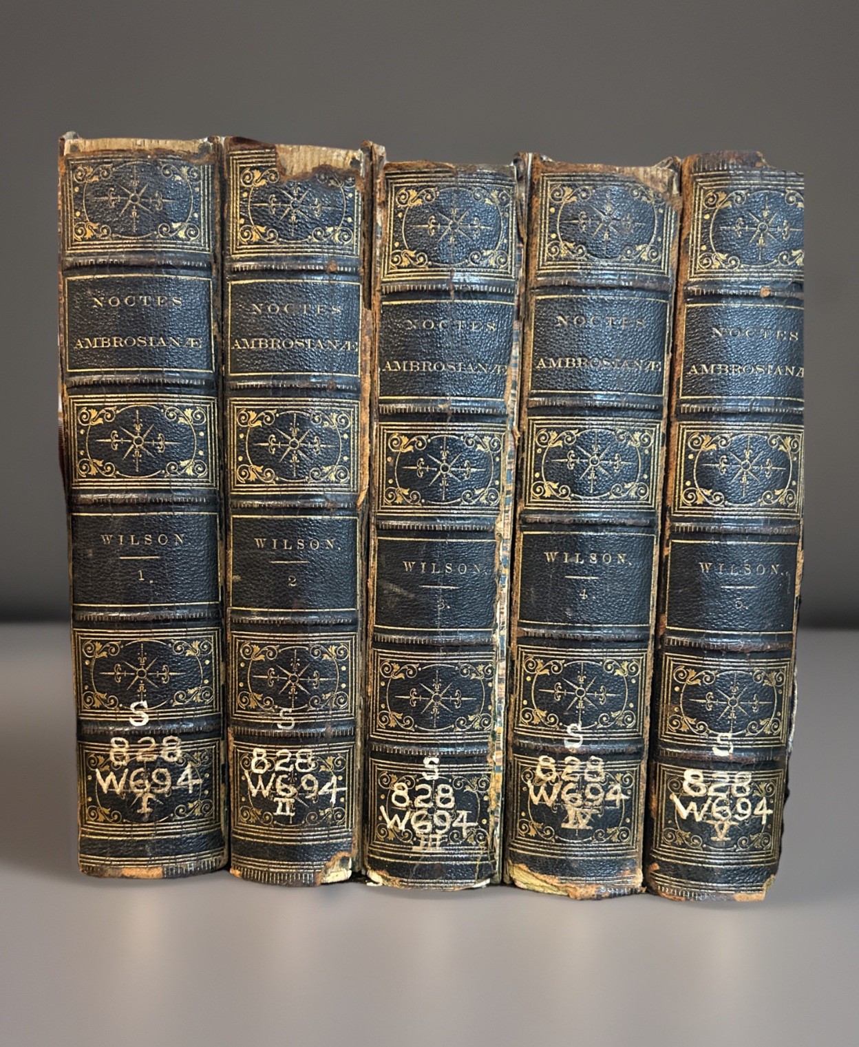 John Wilson / NOCTES AMBROSIANÆ w/ Memoirs and Notes by R. Shelton Mackenzie John Wilson / NOCTES AMBROSIANÆ w/ Memoirs and Notes by R. Shelton Mackenzie