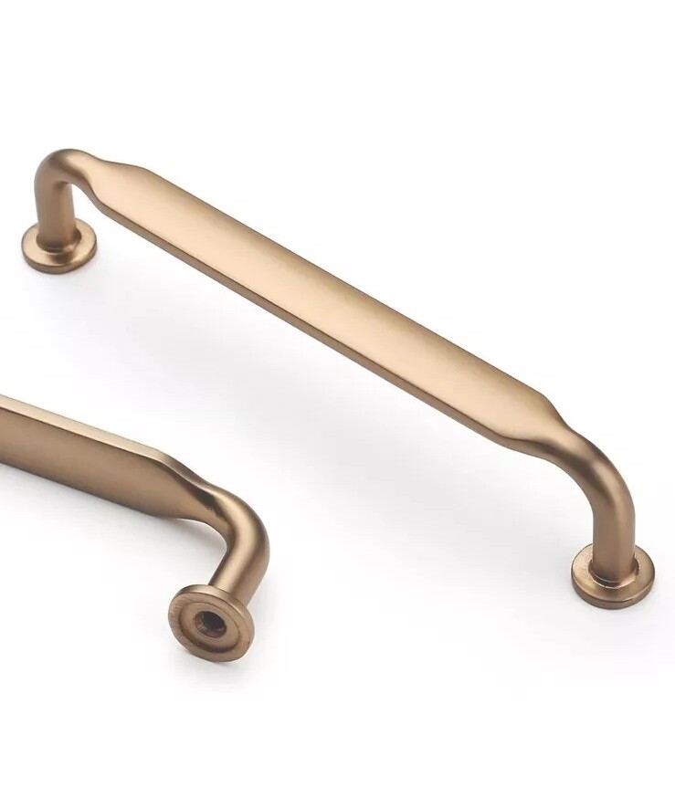 Asidrama 10 Pack 5 Inch(128mm) Champagne Bronze Kitchen Caninet Handles