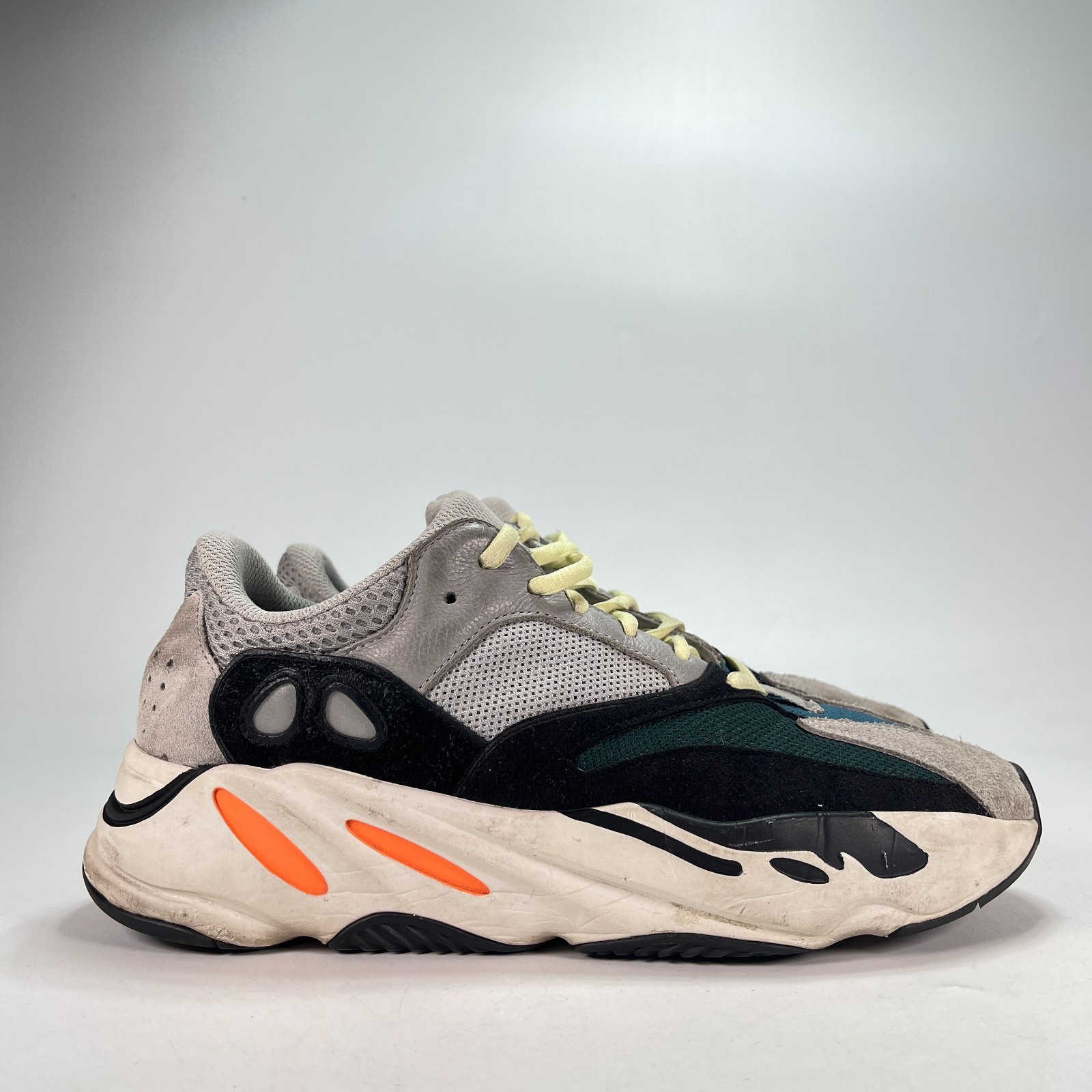 Adidas Yeezy Boost 700 Wave Runner Grey Teal Casual Sneakers B75571 Men Size 9.5