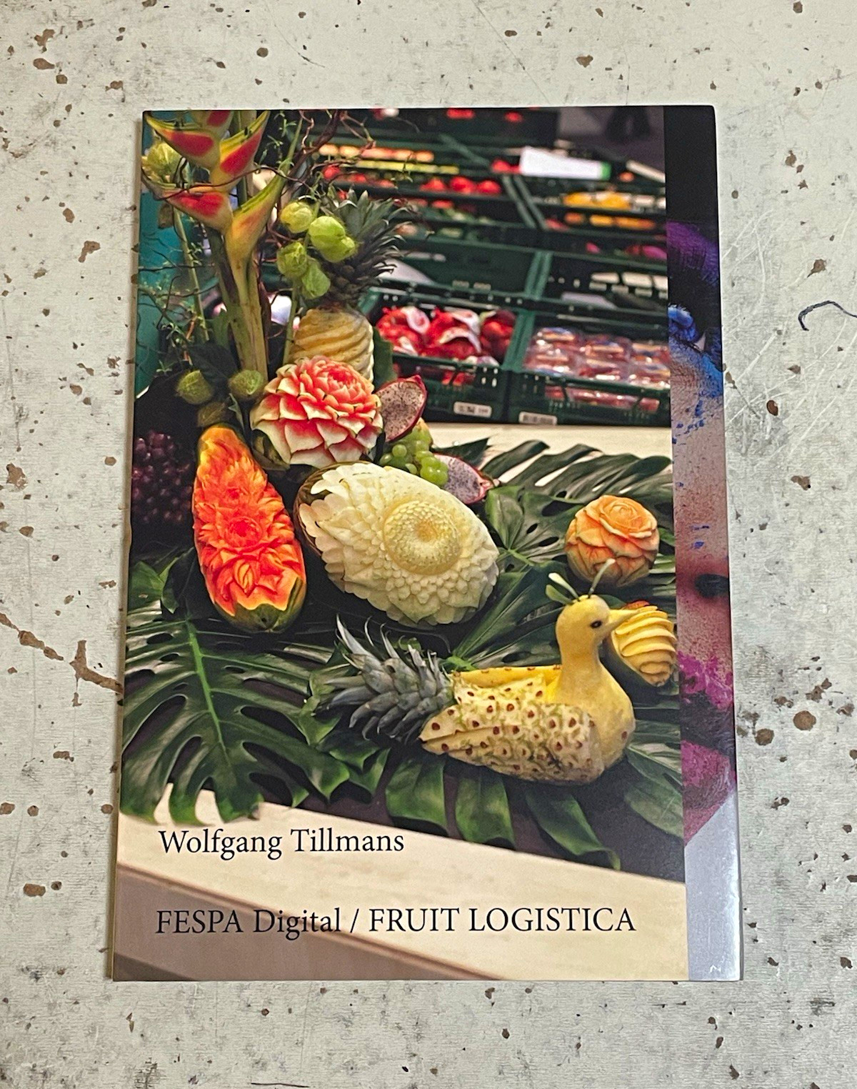 Wolfgang Tillmans: FESPA Digital / FRUIT LOGISTICA (2012 Paperback, German) Wolfgang Tillmans: FESPA Digital / FRUIT LOGISTICA (2012 Paperback, German)