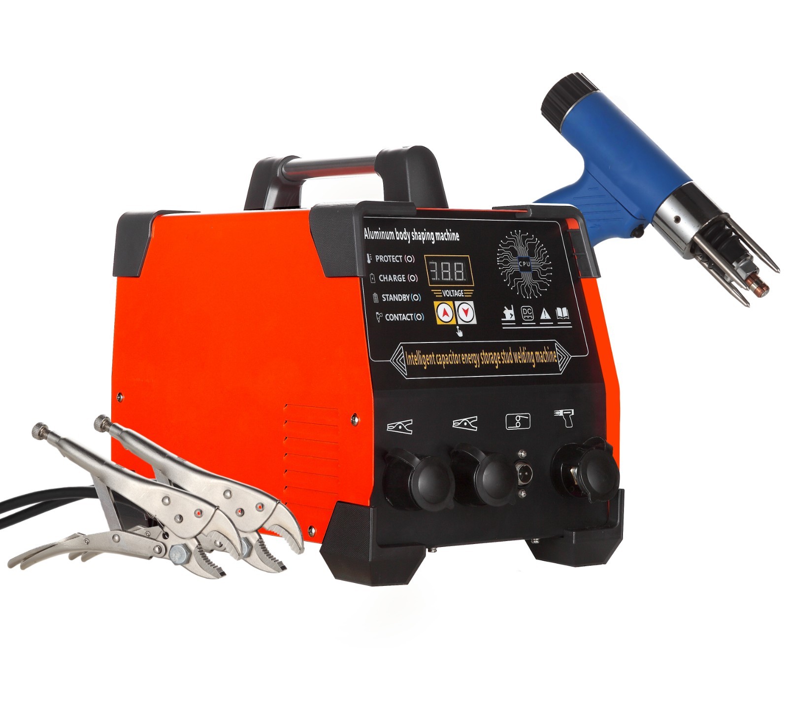 Capacitor Discharge Stud Welding Machine Aluminum Stainless Carbon Steel Welder