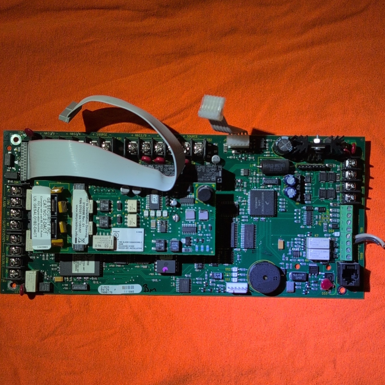 EST Edwards 2-MCM Main Controller Module Rev. 3 EST Edwards 2-MCM Main Controller Module Rev. 3